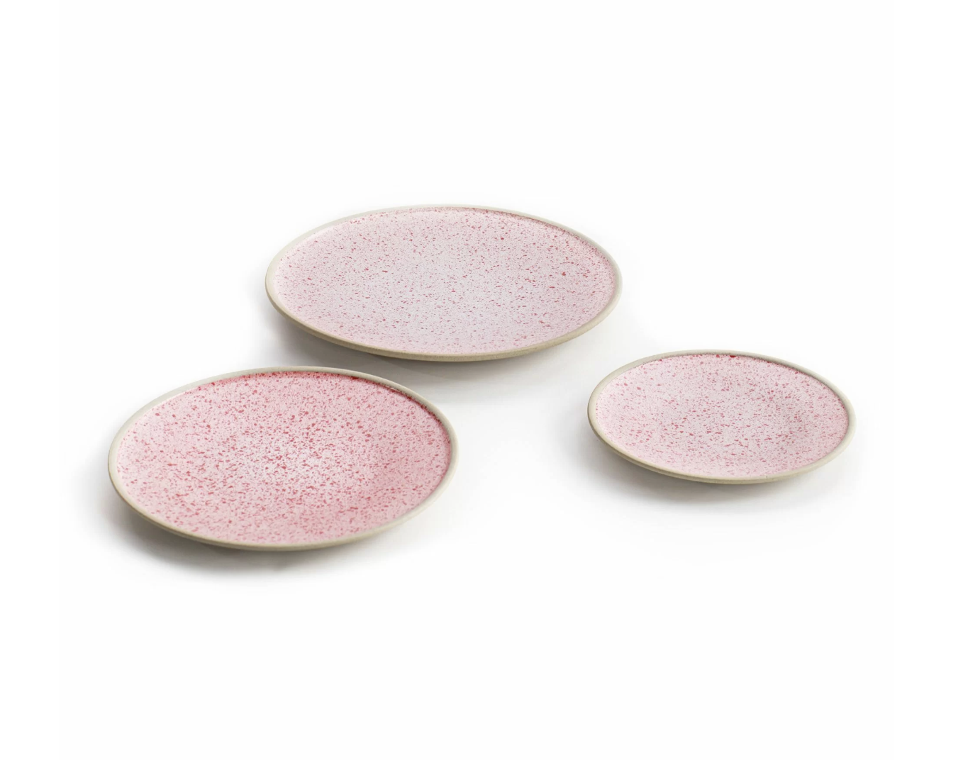 Roosa taldrik 21cm Verlo Sweet, portselan