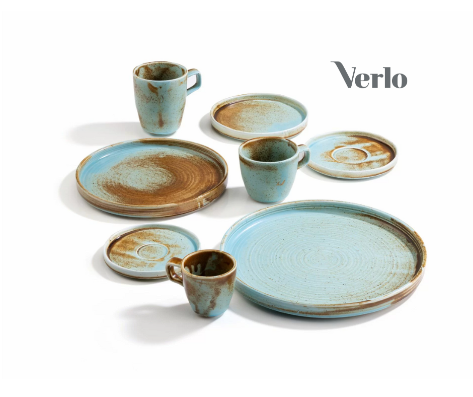 Verlo Brassi madal taldrik 15 cm, türkiissinine