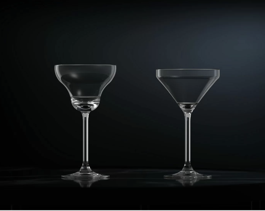 Martini klaas, 240 ml, Onis, vastupidav soodaklaas