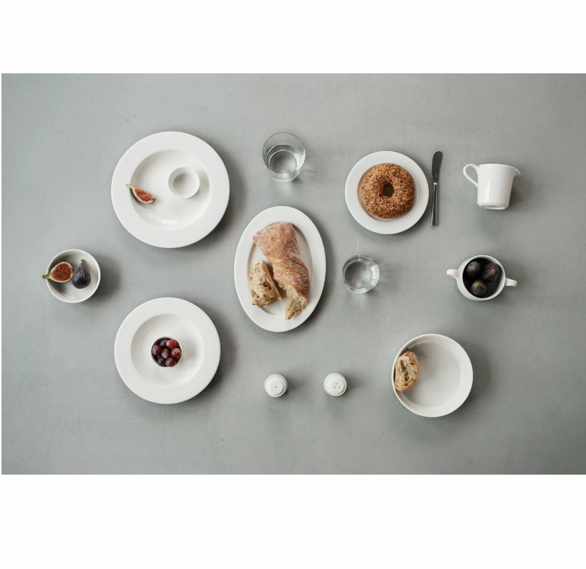 Taldrik 24cm Verlo Forte, portselan, elevandiluu valge