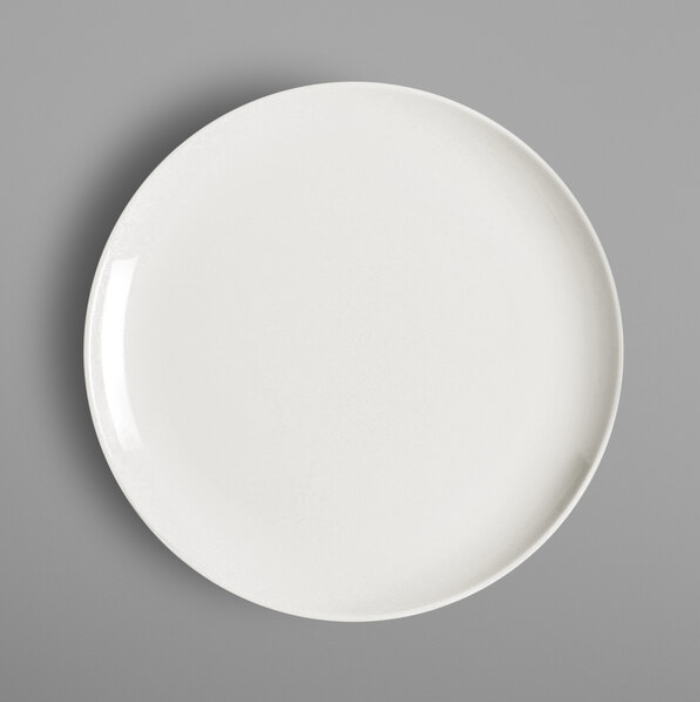 Taldrik 21cm Rak Nano, portselan, elevandiluuvalge