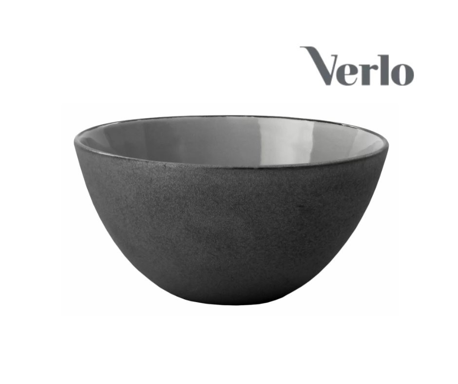 Kauss 320ml 10.5cm, antrasiit hall, Verlo Time, portselan