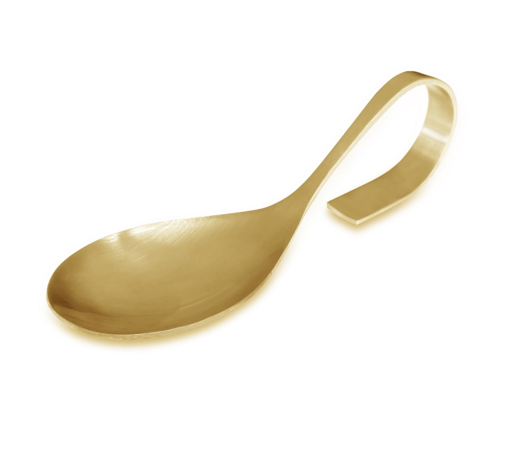 Suupistelusikas / aperitiivi lusikas Gold, kuldne, roostevaba teras