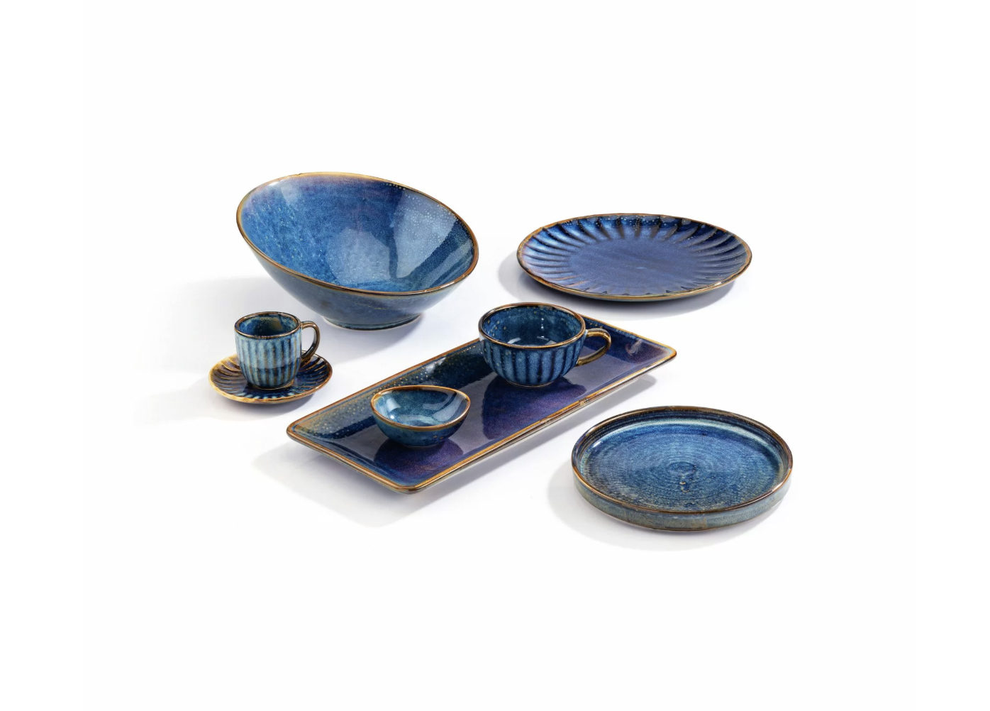 Taldrik 26cm, Verlo Deep Blue, portselan