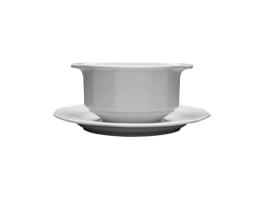 Puljongitass Merkury 320 ml, portselan