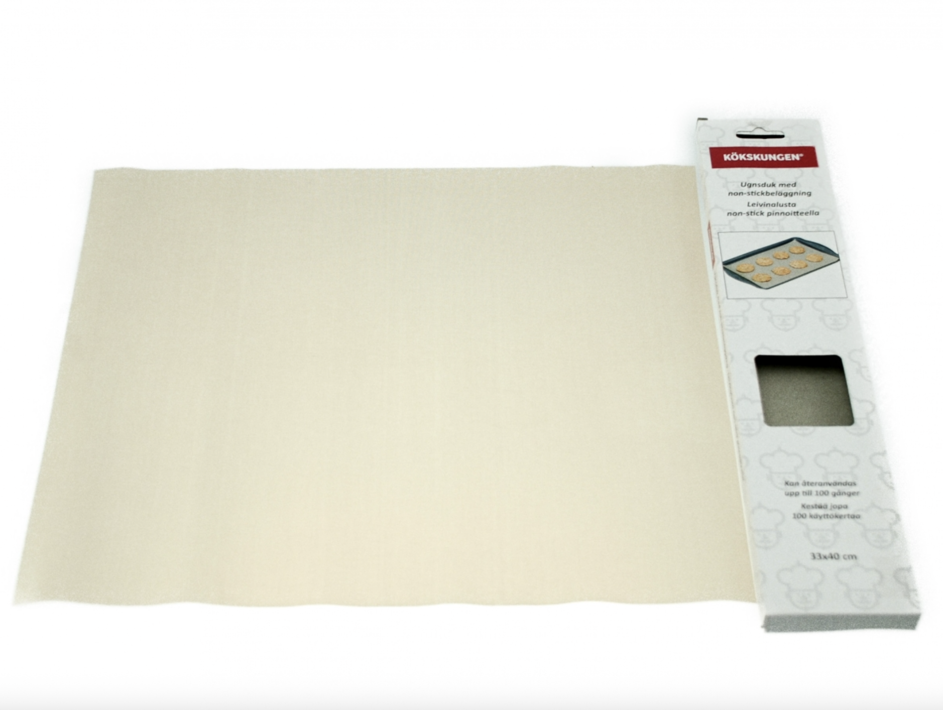 Korduvkasutatav küpsetusmatt Non-stick, 33 x 40 cm