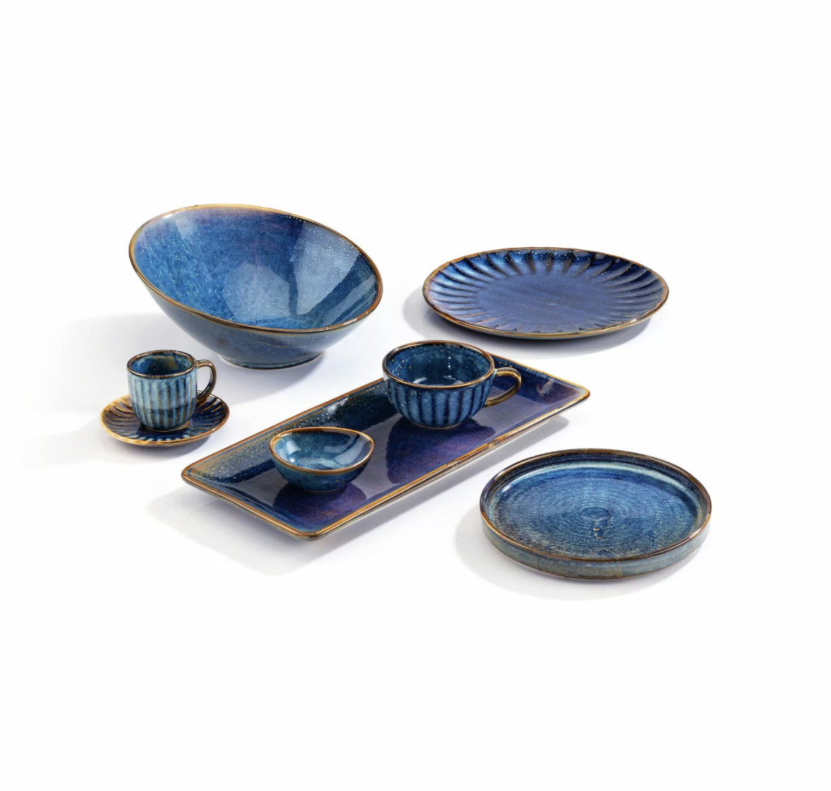 Tass 210ml Verlo Deep Blue, portselan