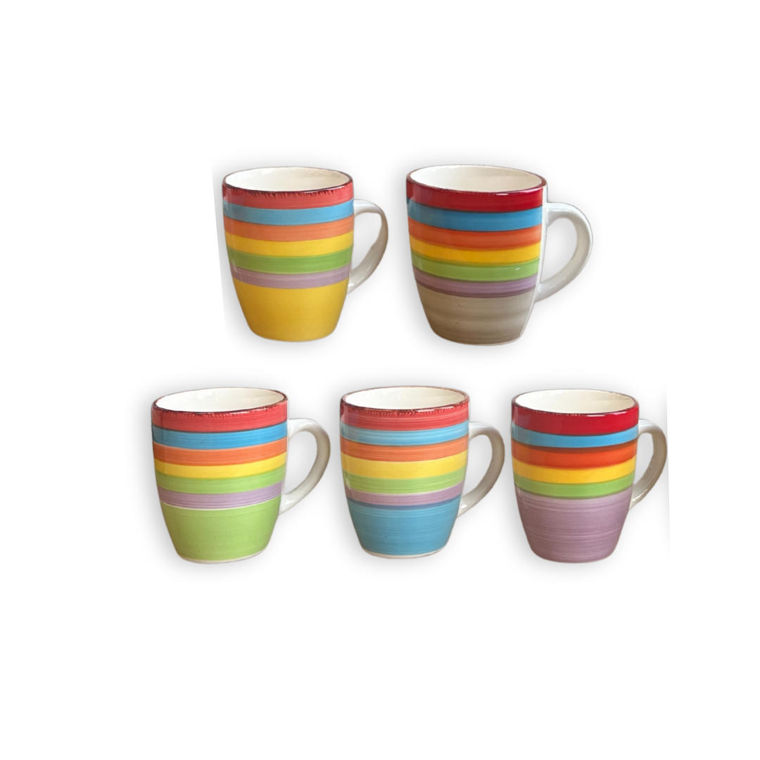 Kruuside komplekt Mexico, 5 tk, keraamika