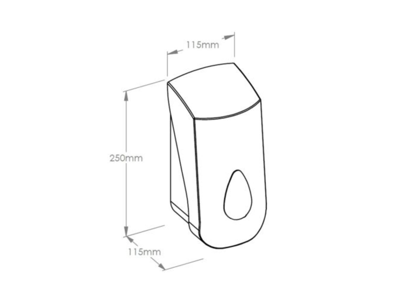 Käte desinfitseerimisvahendi dosaator 1000 ml, Merida
