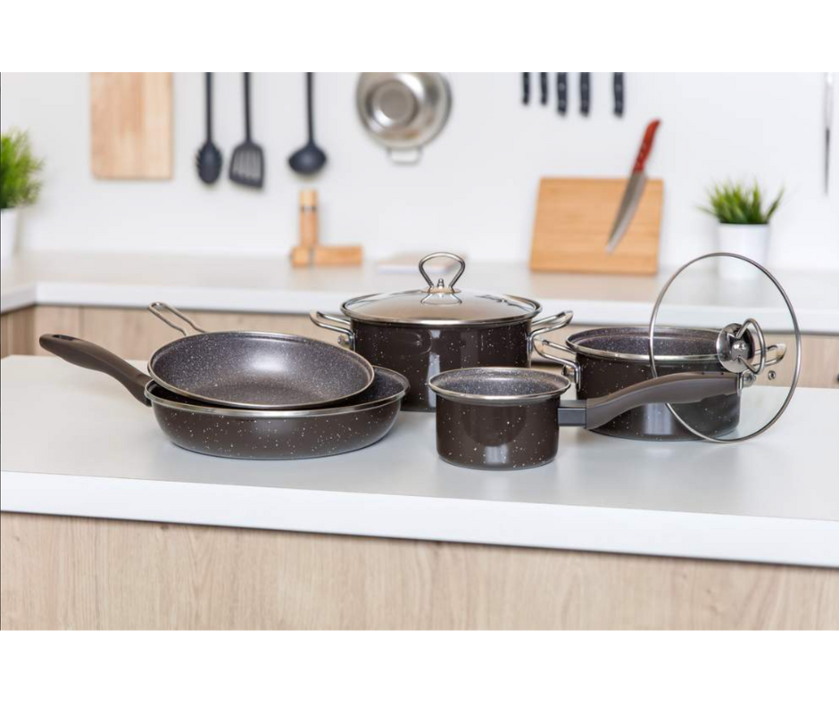 Kivikattega pann / graniitkattega pann 28 cm, sobib induktsioonpliidile