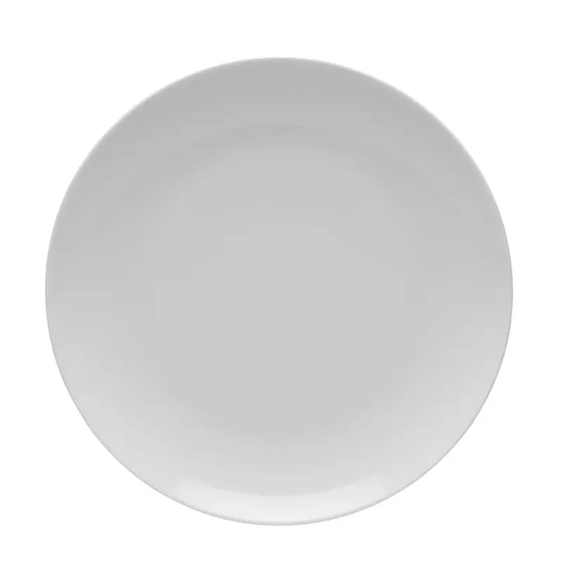 Taldrik Boss, 195 mm, valge, portselan