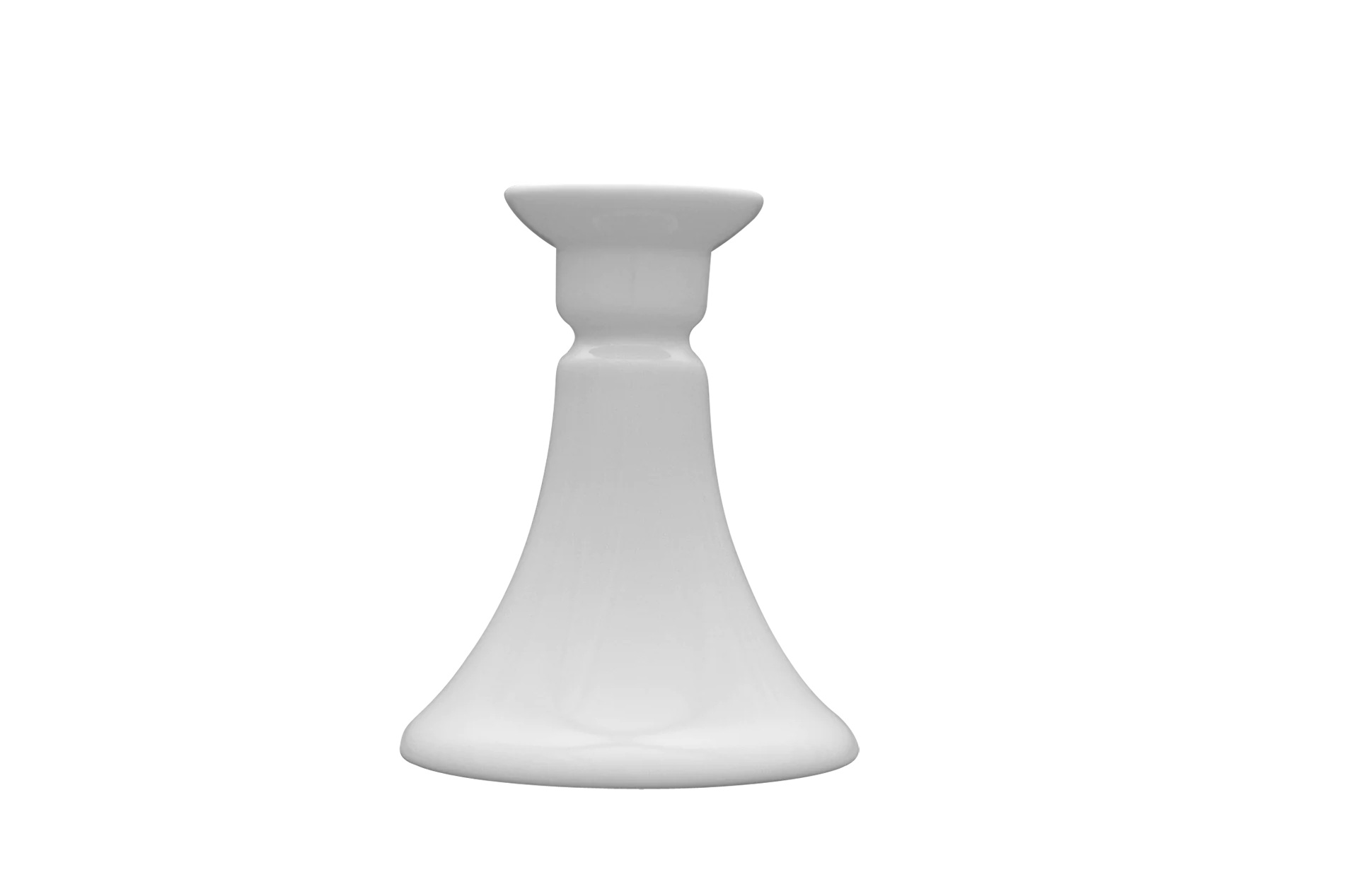 Küünlajalg 11 cm Kaszub, valge portselan