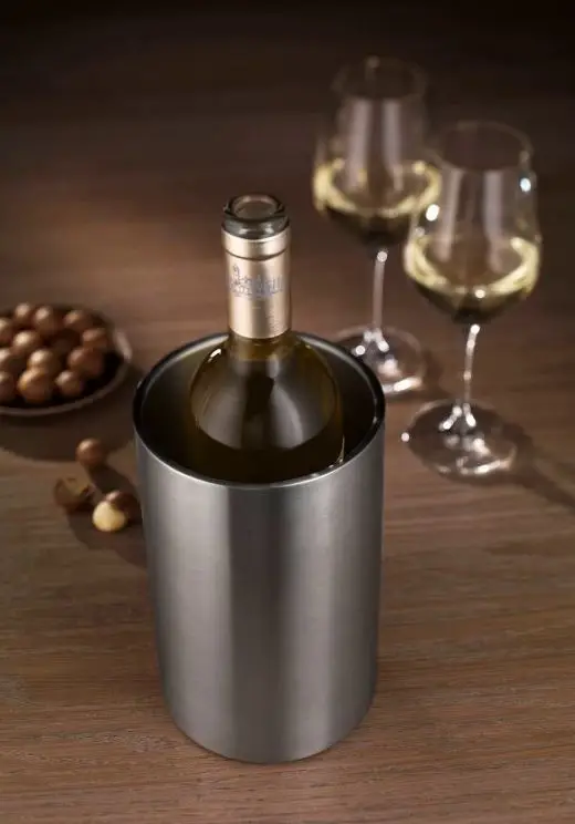 Veiniküüler silinder, harjatud roostevaba teras