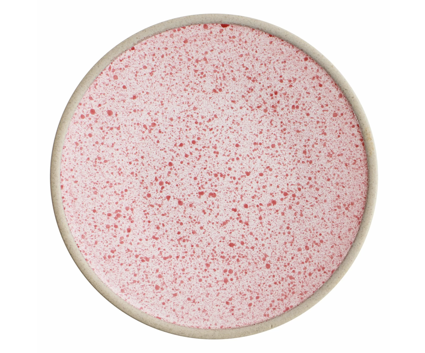 Roosa taldrik 21cm Verlo Sweet, portselan