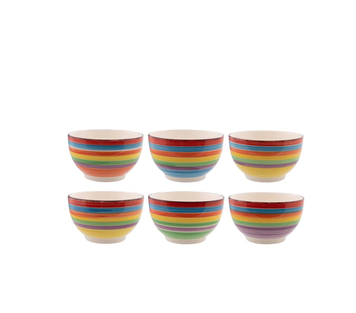 Kausside komplekt Mexico, 6 tk, keraamika