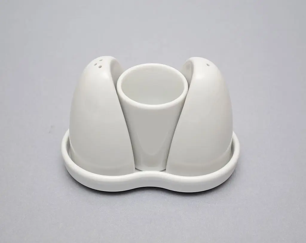 Maitseainetooside komplekt, 110 x 60 x 80 mm, portselan