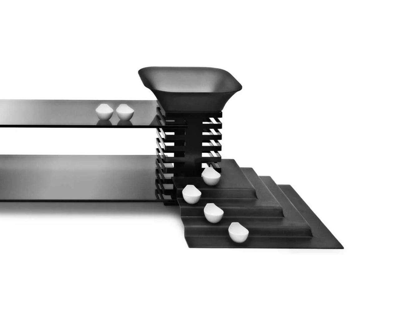 Suupiste lusikas / amuse-bouche lusikas 30 ml, valge melamiin