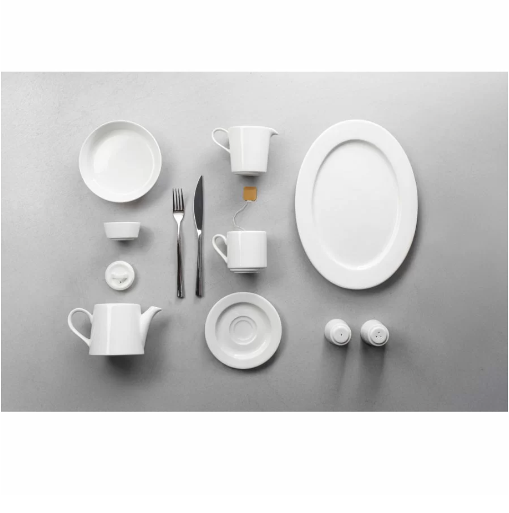 Ramekin vorm 70ml Forte, portselan, ivory