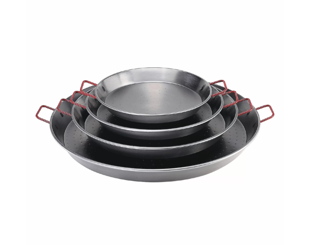 Paellapann 28cm, süsinikteras, de Buyer