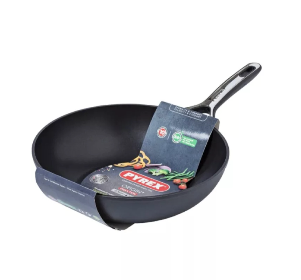 Wok pann 28cm kõigile pliiditüüpidele, Pyrex