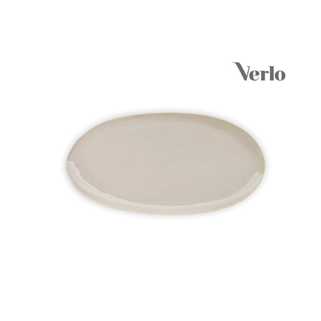 Ovaalne vaagen 43x22.5 cm Verlo Eter, portselan, beež