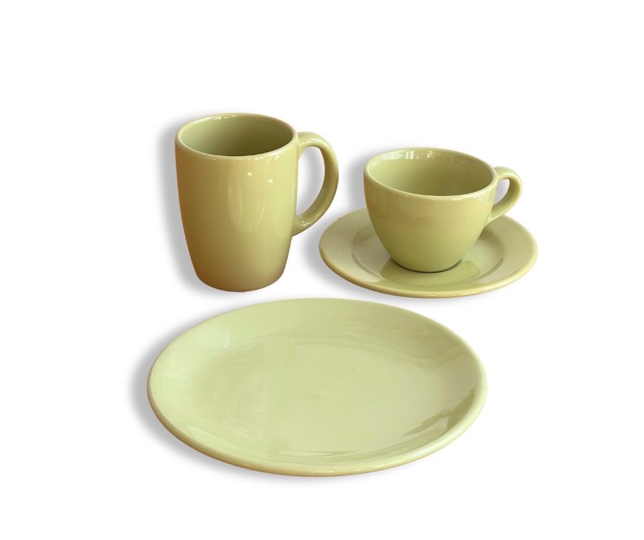 Taldrik 20cm  Amande, heleroheline, keraamika