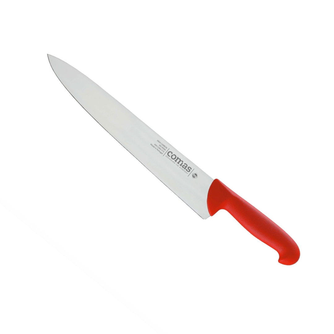 Kokanuga roostevaba teraga 30 cm, punane käepide