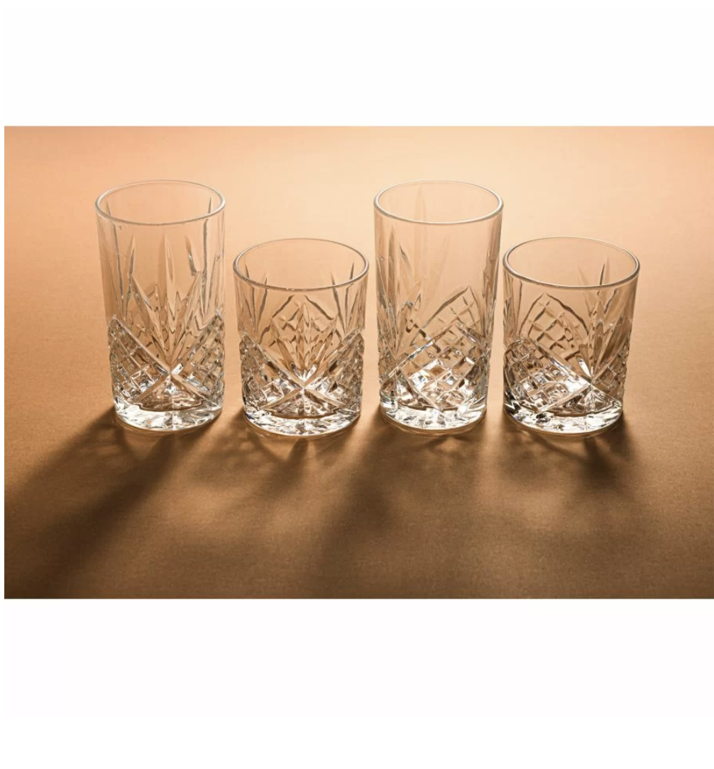 Mustrga kokteiliklaas / veeklaas / tumbler Gatsby 300 ml, Verlo