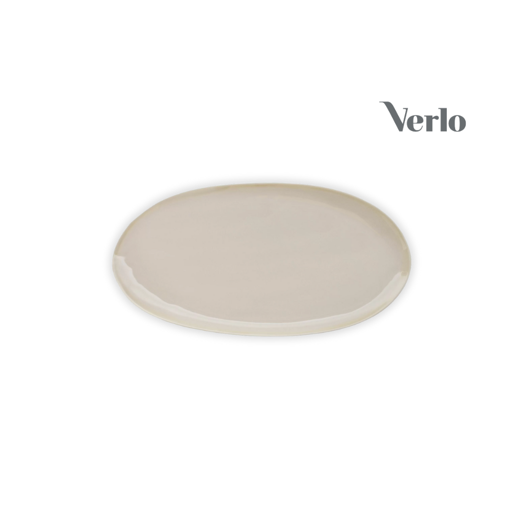 Ovaalne vaagen 34.5x15 cm Verlo Eter, portselan, beež