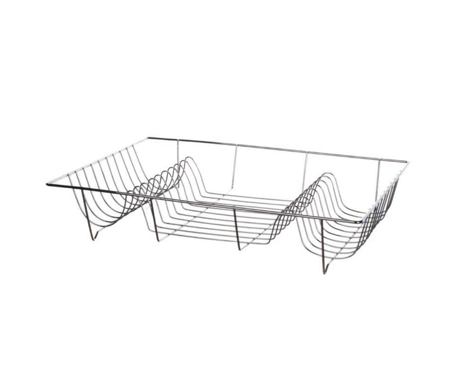 Nõudekuivatusrest 48x33x9cm, kroomitud teras