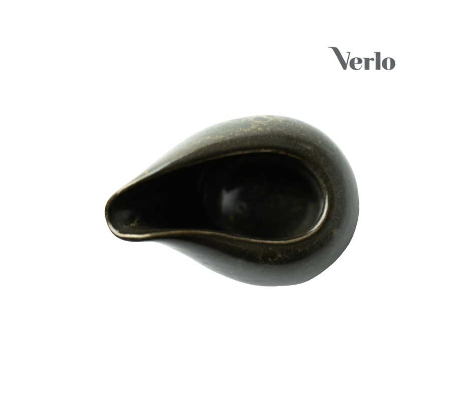 Koorekann / kastmekann 90ml dark green Verlo Alga, portselan