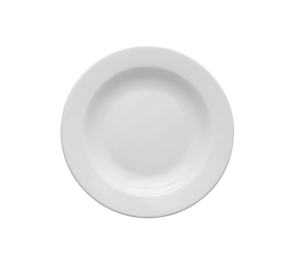 Supitaldrik / sügav taldrik Ameryka 21 cm, valge portselan