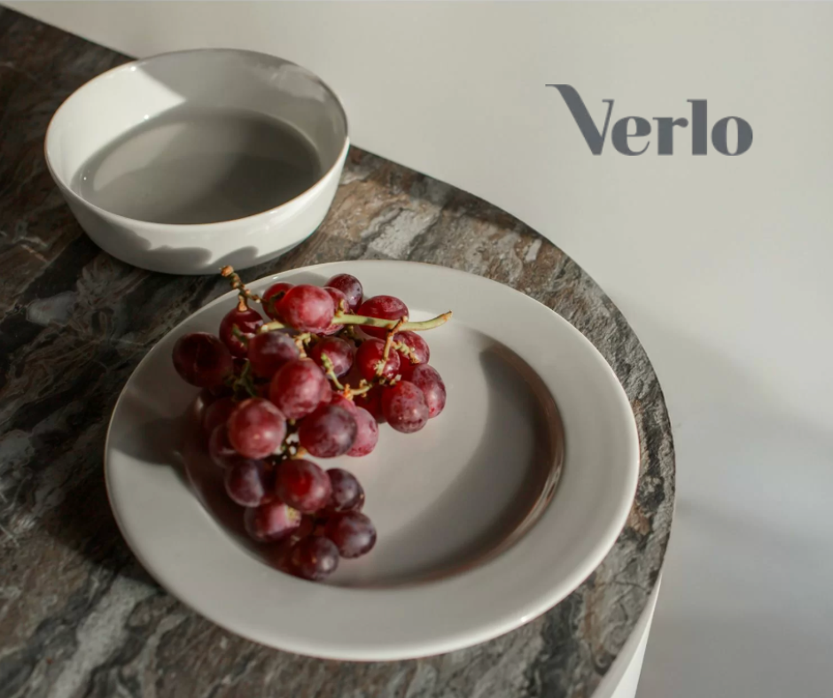 Taldrik 24cm Verlo Forte, portselan, elevandiluu valge