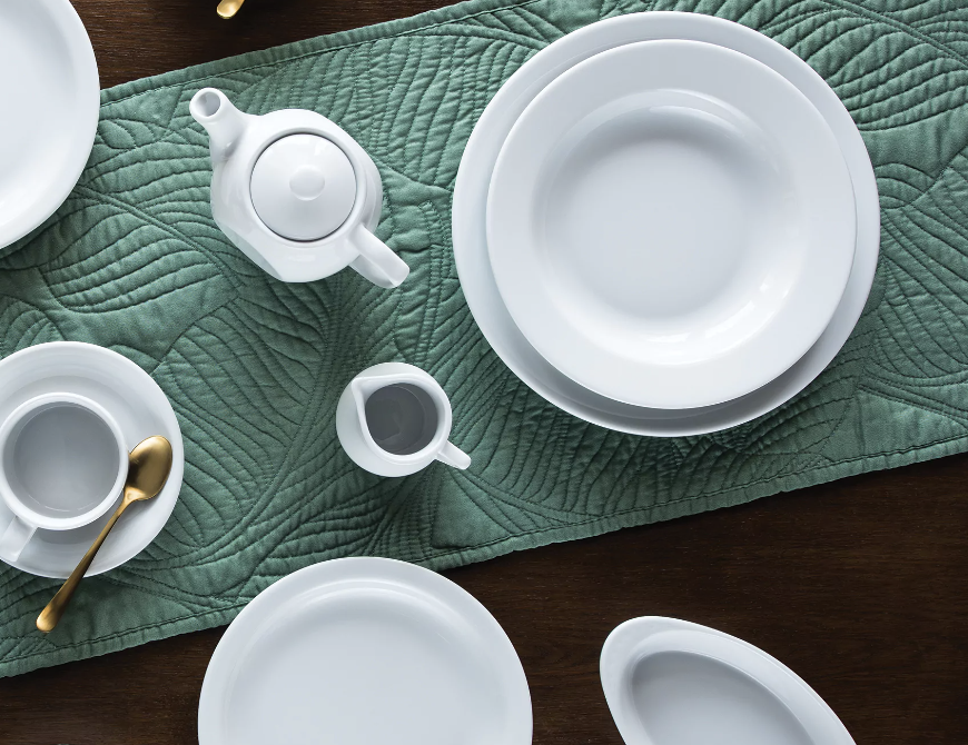 Supitaldrik / sügav taldrik Ameryka 21 cm, valge portselan