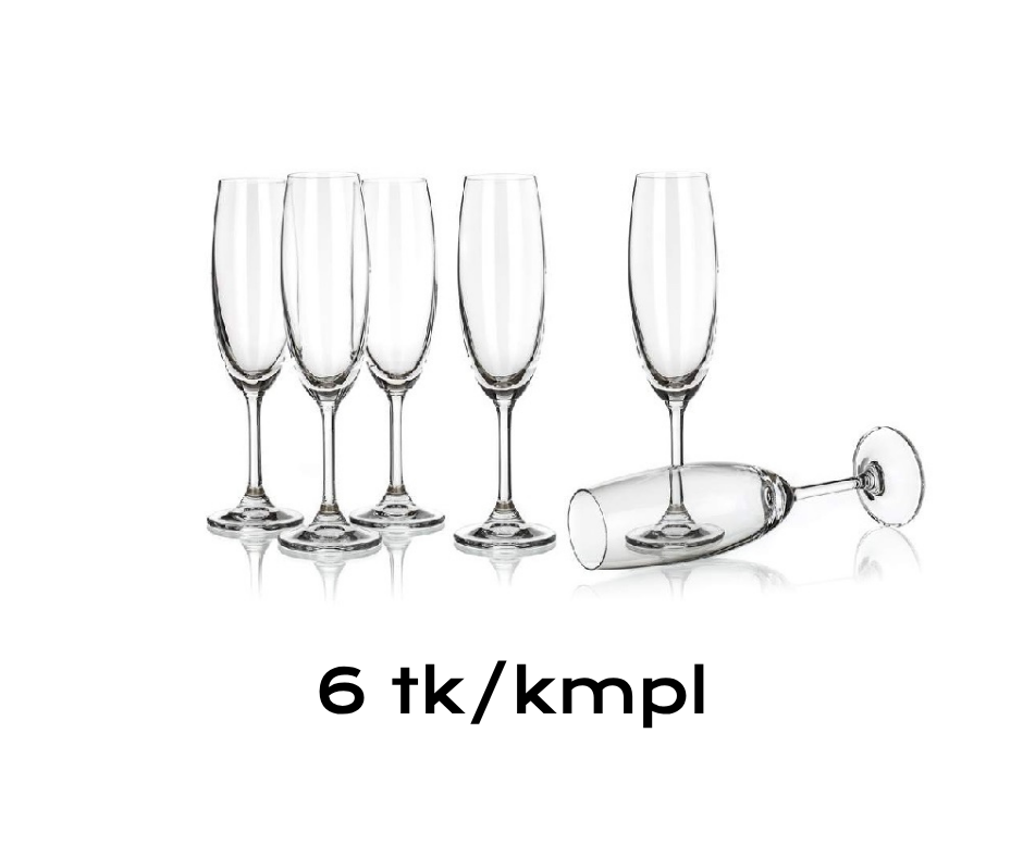 Šampanjapokaal / Shampuseklaas Leona Crystal, 210 ml