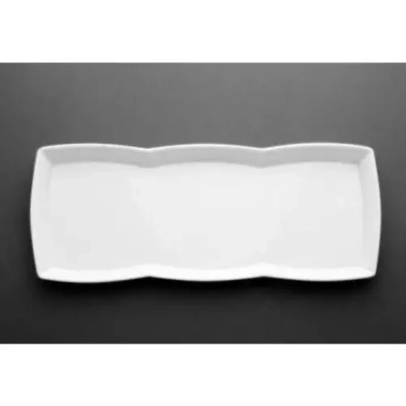 Vaagen Barocco, 300 x 120 mm, portselan