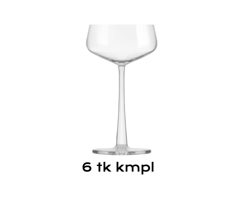 Ameerika vahuveinipokaal Coupe 180 ml, 6 tk komplektis