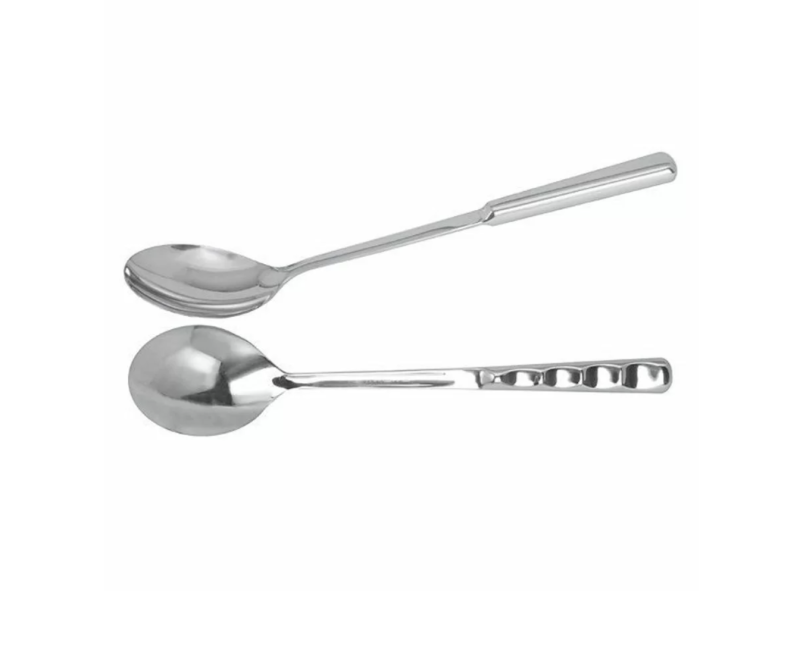 Roostevabast terasest lusikas 30 cm, kõrgläikega, monoblock