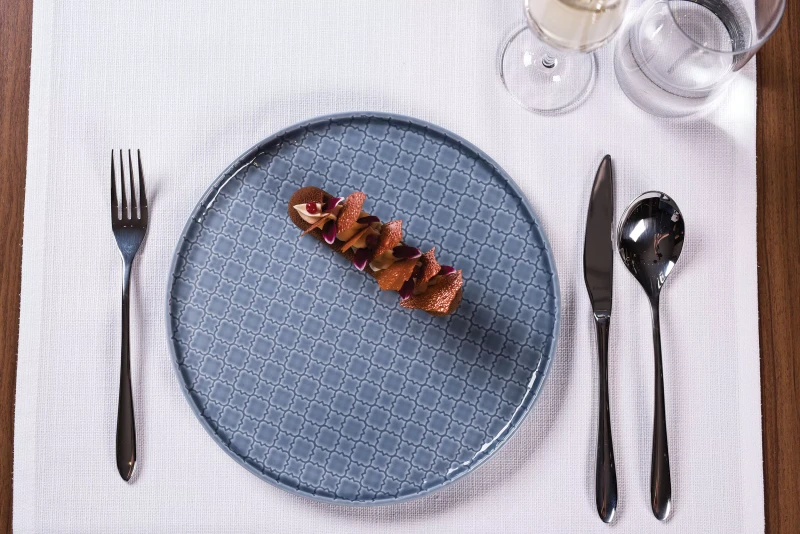 Taldrik Marrakesz, 200 mm, sinakashall, portselan