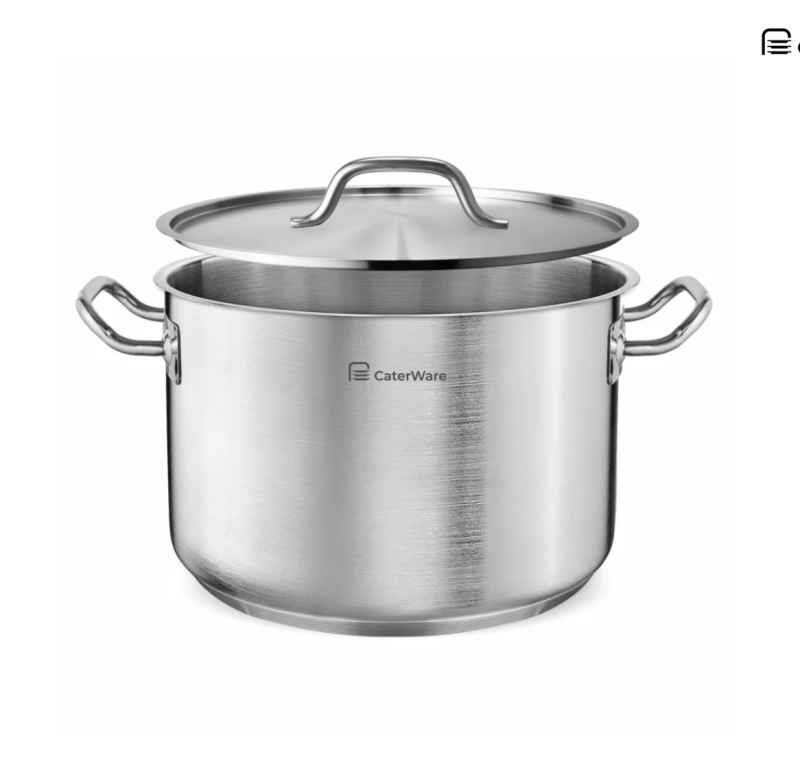 Pott kaanega 16 liitrit, 32cm, roostevaba teras, Cateware