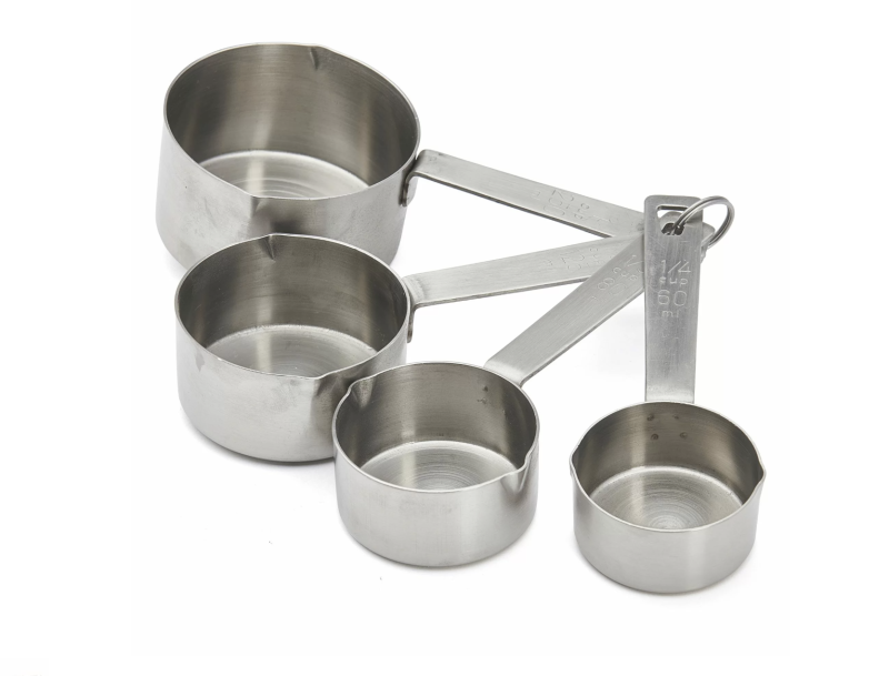 Mõõdulusikate komplekt 60-250ml roostevaba teras