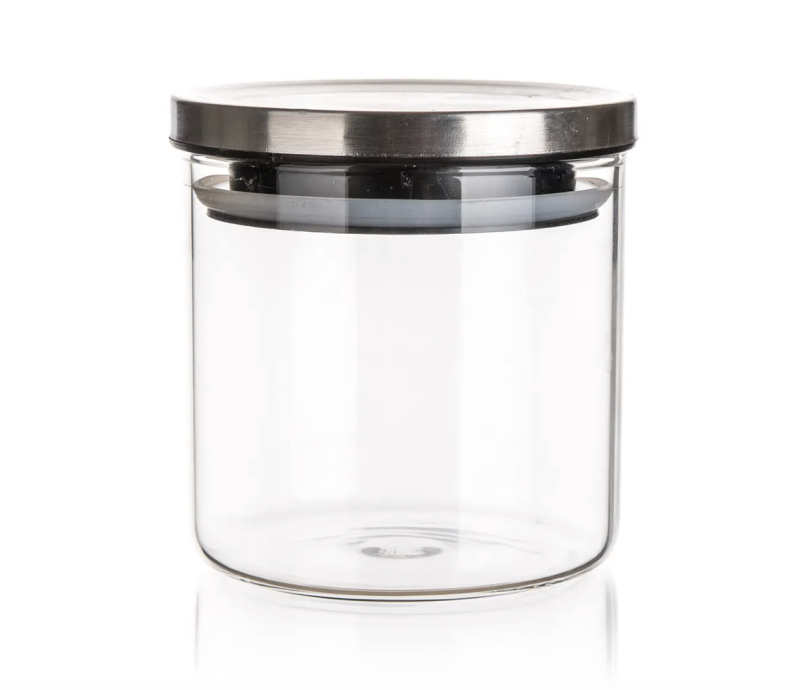 Klaaspurk / säilituspurk Freia kaanega 650ml, klaas