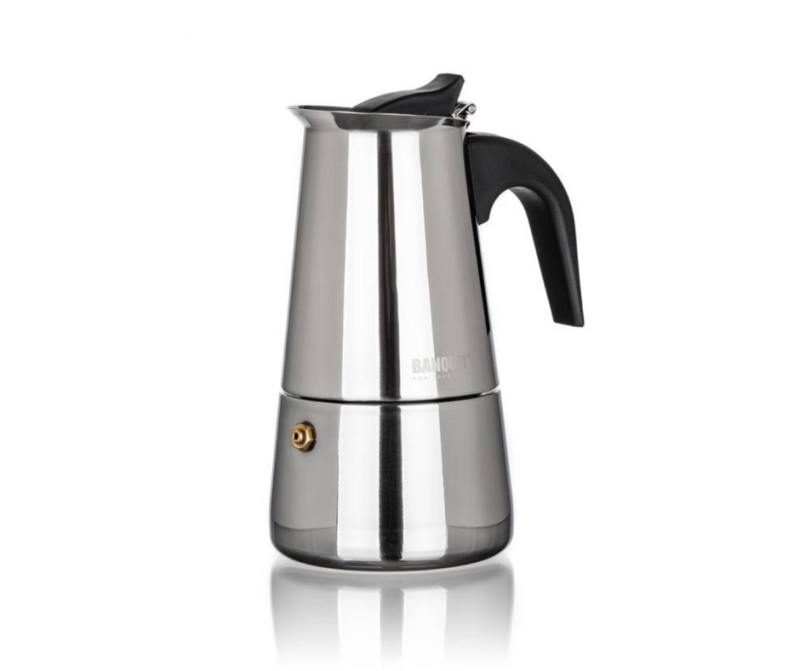 Mokakann Mia / espressokann induktsioonpliidile 200ml / 4 tassi