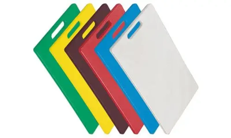 Plastikust lōikelaud värvivalik 33x22x0.5 cm