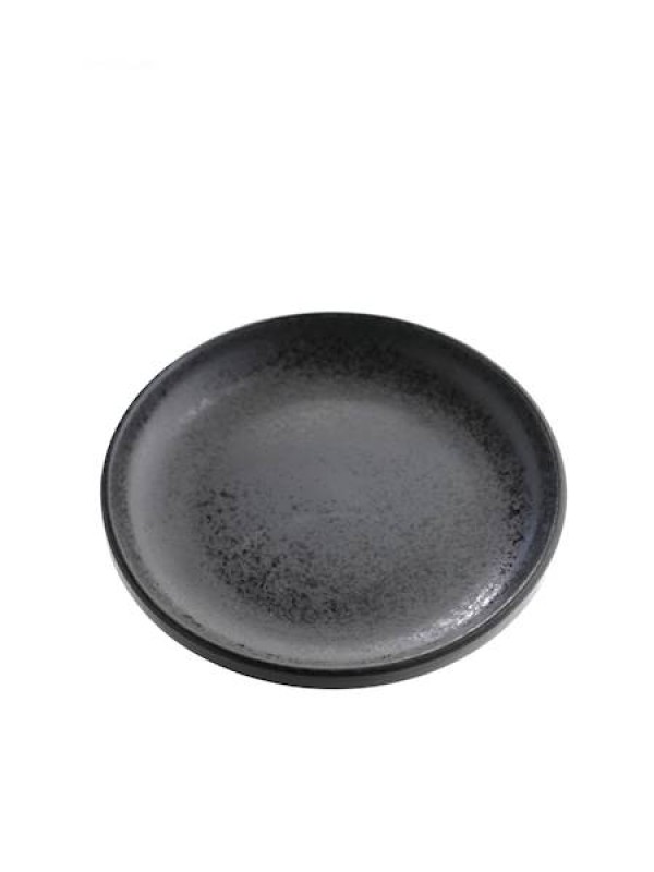 Desserttaldrik Must Pärl, 180 mm, keraamika