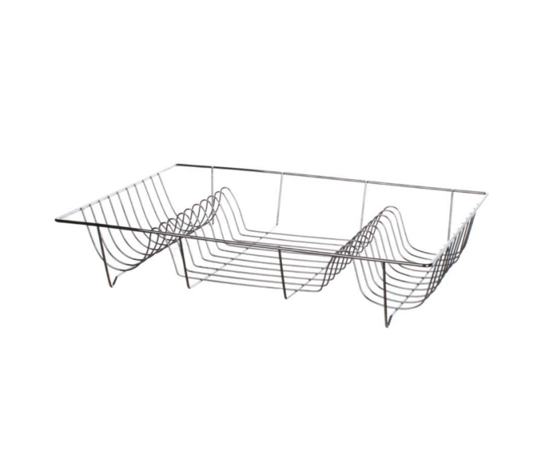 Nõudekuivatusrest 48x33x9cm, kroomitud teras